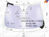Лобовое стекло Volvo XC90 (2002-2012) XYG SOLAR-XC90-1 LFW/X