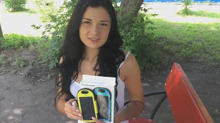 Solar Charger Power Bank 5000mAh мобильный источник питания