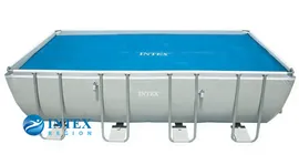 Термопокрывало SOLAR Pool Cover Intex 28017 для прямоугольных бассейнов 732х366 см