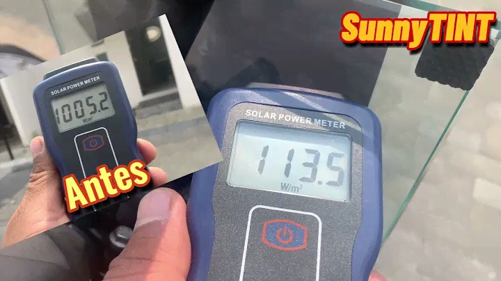 Solar Power Meter Film Car Real