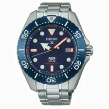 SEIKO ProspeX PADI SBDJ015 Solar Titanium Limited Divers 200m V175 Blue Watch