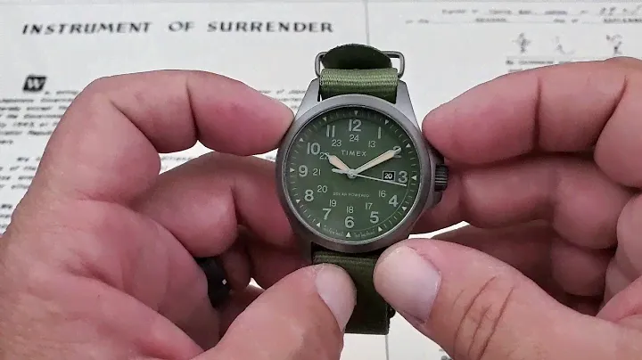 Распаковка!!-Timex Expedition North Field-41mm Solar