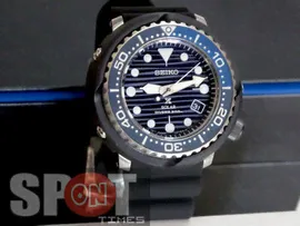 Seiko Prospex Divers Ocean Blue Solar Tuna Mens Watch SNE518P1