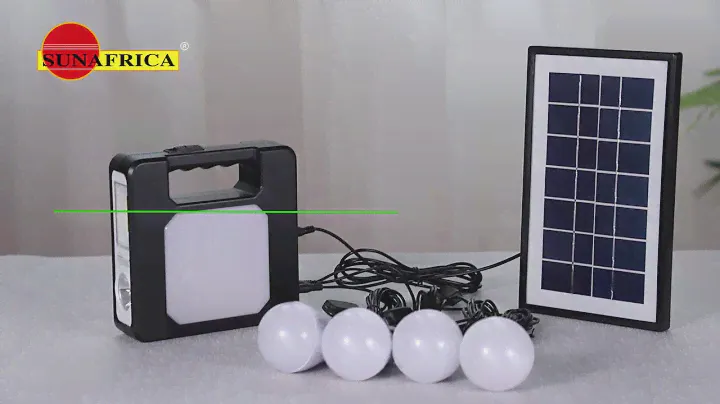 SA-7803 SUN AFRICA New Arrival Solar Energy Home Lighting System