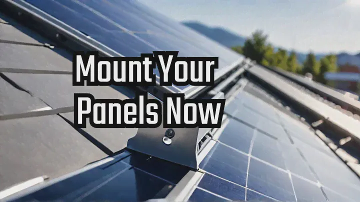 EcoWorthy Solar Panel Bracket Installation Guide