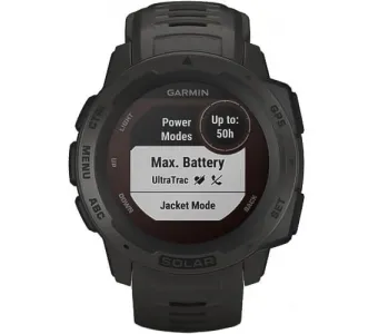 Часы для спорта Garmin Instinct Solar Graphite-3
