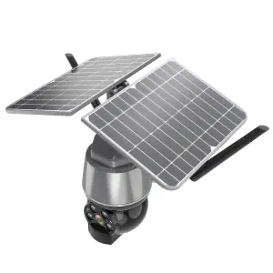 IP-камера на солнечной батарее YouSmart Intelligent Solar Energy Alert PTZ Camera 4G Q7 Grey-0
