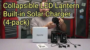Collapsible Portable LED Camping Lantern Review