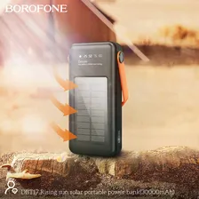 Универсальный дополнительный аккумулятор Power Bank BOROFONE DBT17 Sun Solar charger (30000 mAh) (черный)
