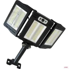 Светильник светодиодный на солнечных батареях duwi Solar LED PRO, 40Вт, с ДУ, 3 режима, 6500К, 750Лм, IP65, с датчиком движения, черный, 24291 2