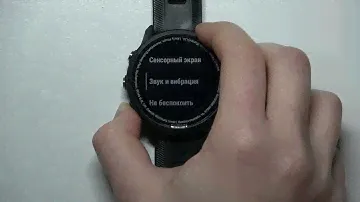 Garmin Forerunner 955 | Как включить или выключить режим не беспокоить на Garmin Forerunner 955