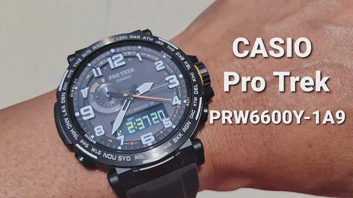 Casio Pro Trek PRW6600Y-1A9 распаковка и обзор