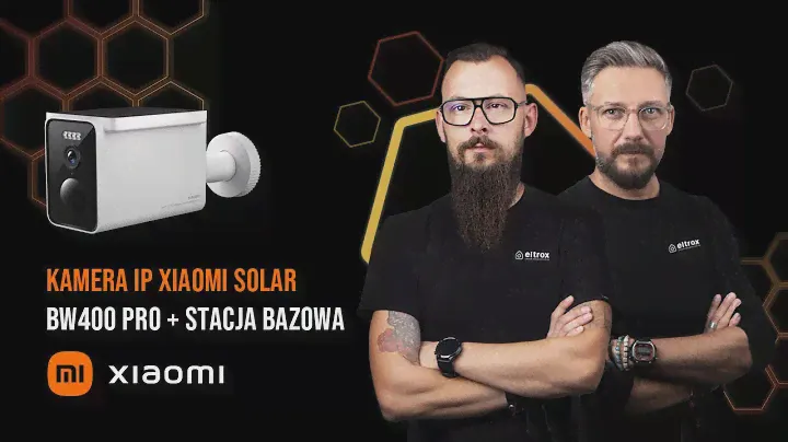 Xiaomi Solar Outdoor Camera BW400 Pro Set - Kamera z panelem solarnym.