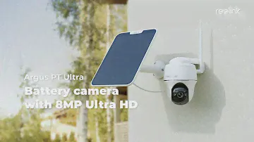 Reolink Argus PT Ultra | Smart 4K 8MP Pan & Tilt Camera with Spotlights
