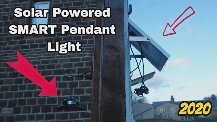 Solar Powered Waterproof Pendant Street Light for Outdoor & Indoor