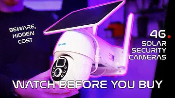 4G Solar Security Cameras - WATCH BEFORE YOU BUY | Rouom S1 4G security camera review