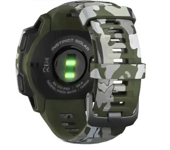 Часы для спорта Garmin Instinct Solar Camo Lichen-4