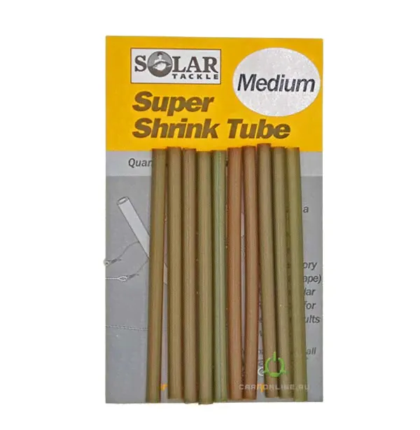 Термоусадочная трубка Solar Medium Camo Shrink Tube (60 мм., 10 шт. в упаковке)