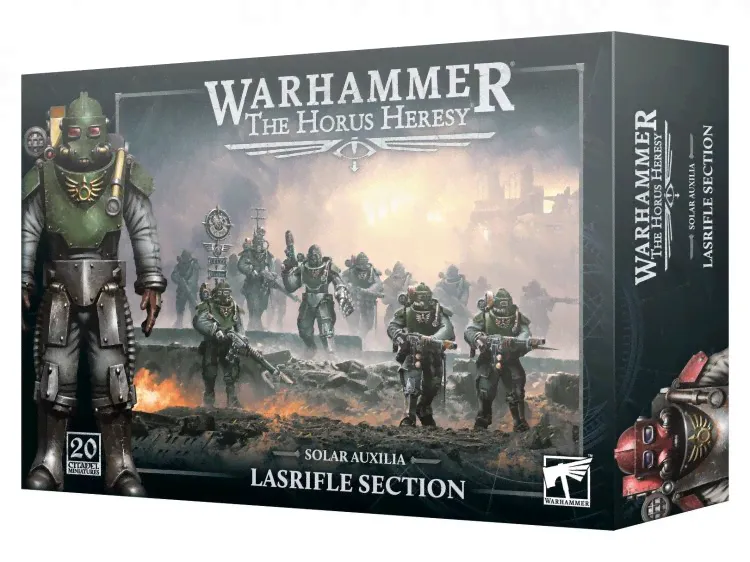 Solar Auxilia - Lasrifle Section (The Horus Heresy)-1