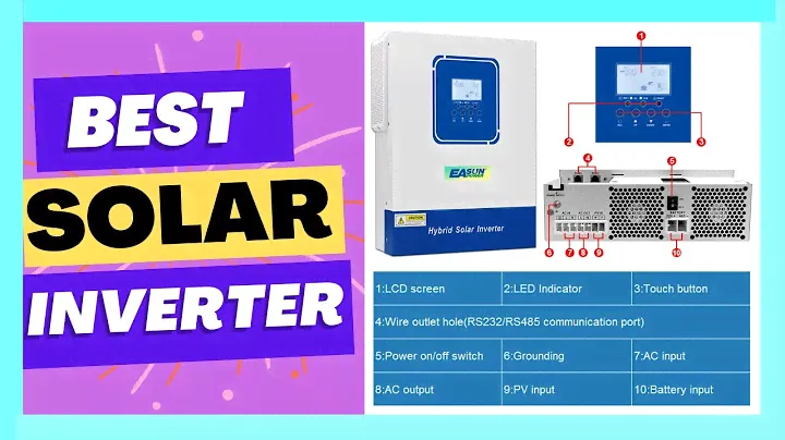 EASUN 4KW Hybrid Solar Inverter Off Grid 24V Pure Sine Inverter