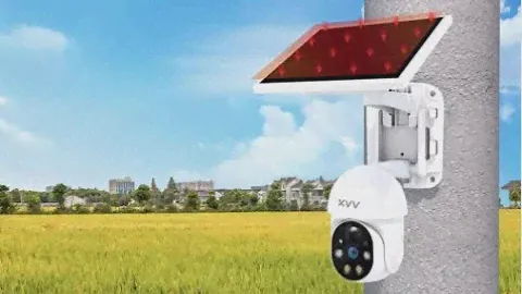 Xiaovv Наружная 4G PTZ Камера Solar Edition с полным сетевым питанием от Солнечной энергии