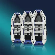 Solar Marine На открытом воздухе 4-местный Надувной рыболовный каяк-тандем, 10-футовое Гребное каноэ, Спасательная лодка со всеми бесплатными аксессуарами
