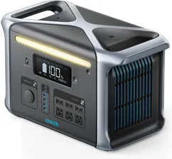 Anker SOLIX F1200 Portable Power Station 1229W 1800W Solar Generator for Camping