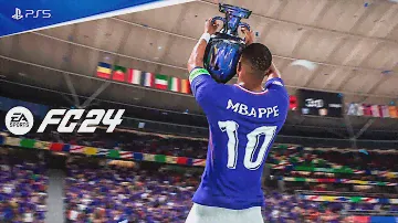 FC 24 Франция vs Нидерланды Евро 2024 - Финал [PS5 Slim] Полный Матча