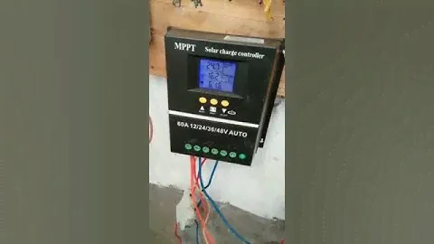 MPPT Solar Charge Controller 100A/80A/60A LCD 12V/24V/36V/48V Auto Controller Solar PV Regulador
