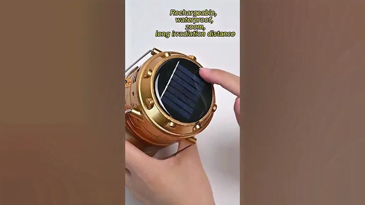 Solar LED Portable Lantern Telescopic Torch Camping Emergency Tent Lamp#campingday