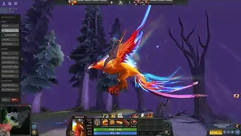 Dota 2:【Solar Gyre】- Phoenix -『Ultra Rare Immortal』- Preview
