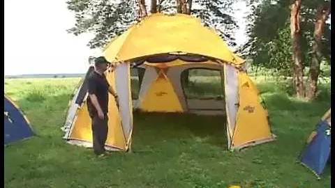 Установка шатра World of Maverick Cosmos 600