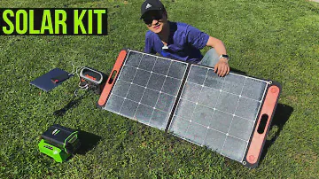 Jackery 100W Solar Panel with Explorer 300 Power Station after 2 Years (370W Output!)