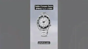 Seiko Prospex Sumo SPB427 Limited edition #seikoprospex #limitededitionwatches GMT