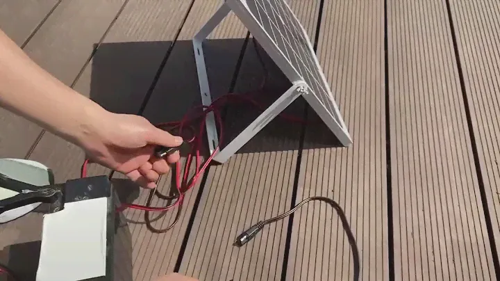 How to Use Solperk 20W Solar Panel and 8A Controller