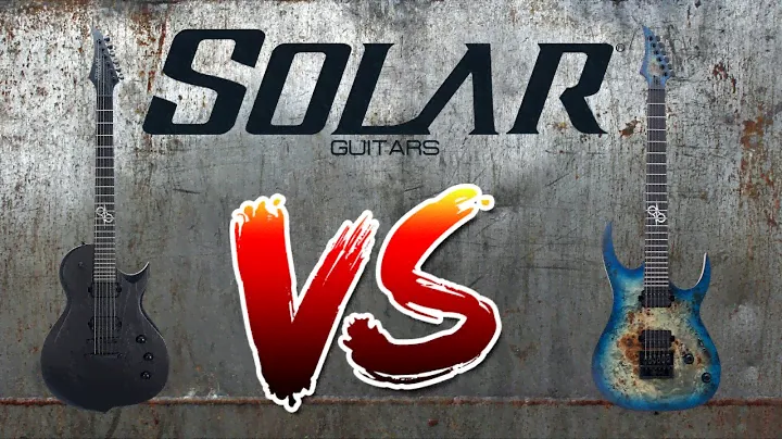 🥊🥊🥊 SOLAR GUITARS COMPARE ( Type G vs Type S ) DEMO SOUND TEST by @OSWALDOCONTRAMAESTRE