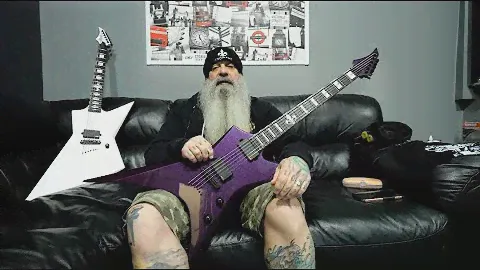 Kirk Windstein New Solar Guitars Signature Model Announcement