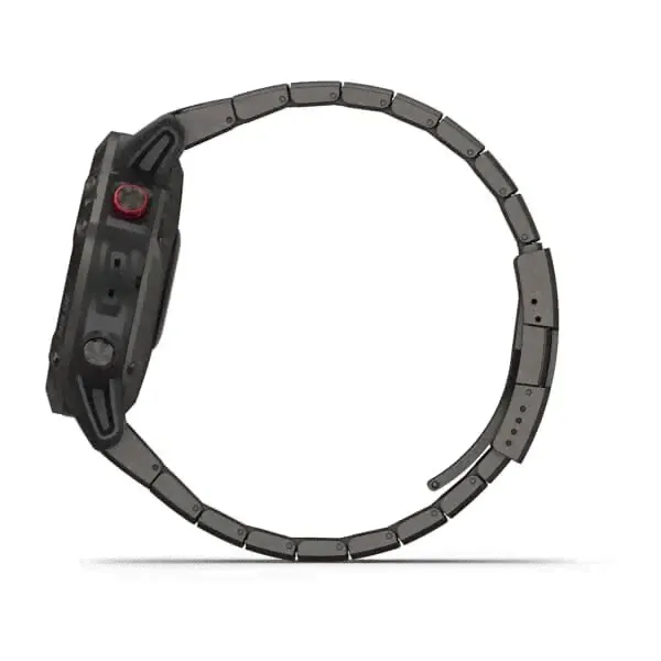 Fenix 6 Pro Solar титановый DLC карбон с DLC титановым ремешком-1