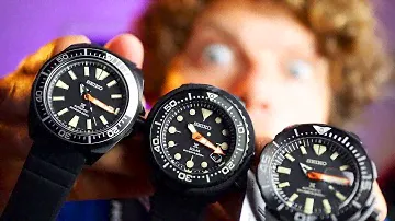 EXCLUSIVE FIRST LOOK At The Seiko Black Series Dive Watches - SNE577P1 - SRPH11K1 -  SRPH13K1
