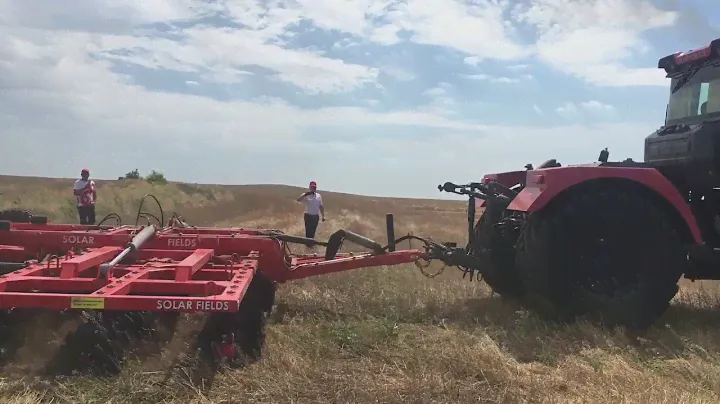 Борона 3-х рядная БДМ-7х3 ПК (с опорным шлейф-катком, склад рама)(280-320 л.с)