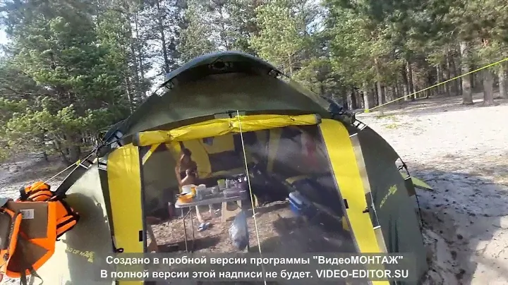 Шатер World of maverick cosmos 400 Онежское озеро, сильный ветер