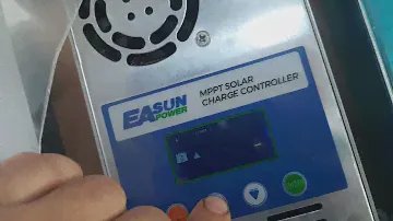 Проблема с мппт контроллером EaSun ошибка e01, не могу выбрать и сохранить правильное напряжение