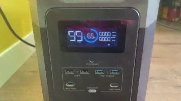 EcoFlow Solar Panel 220w and Delta Max, зарядка от солнечной панели в туман
