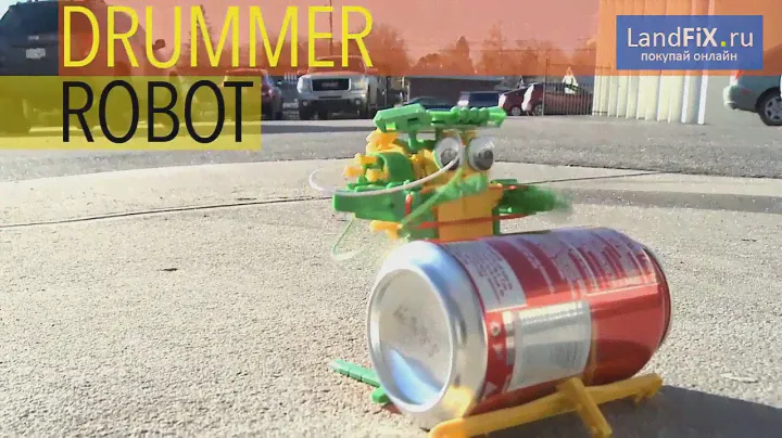 Конструктор на солнечной батарее 6 в 1 Solar Robot