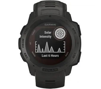 Часы для спорта Garmin Instinct Solar Graphite-4