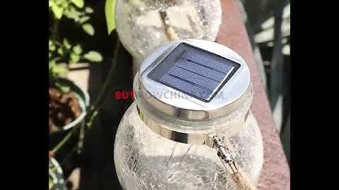 Solar Crackle Outdoor Decorative Light