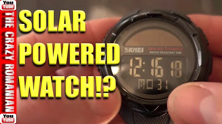 Cheap eBAY SKMEI Sloar Powered Wrist Watch Product Review