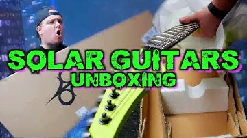Solar Guitars A2.7LN Unboxing and Reaction