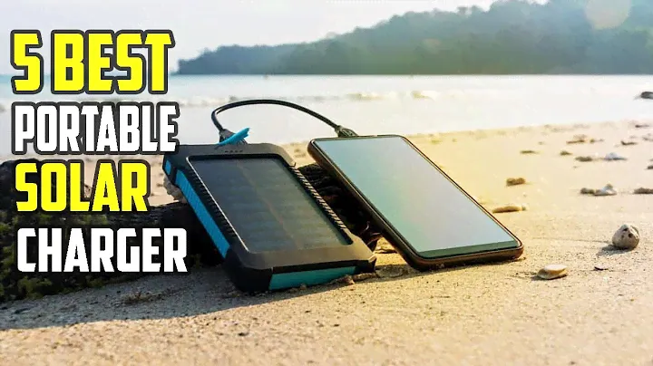 5 Best Portable Solar Charger 2022 || Best Solar Power Bank 2022