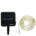 Светодиодный дюралайт на солнечной батарее Lumineo Solar 4.95 м, 100 теплых белых LED ламп, контроллер, IP44